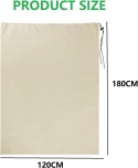 Agrowłóknina kaptury ochronne 120 x 180 cm 80 g/m²