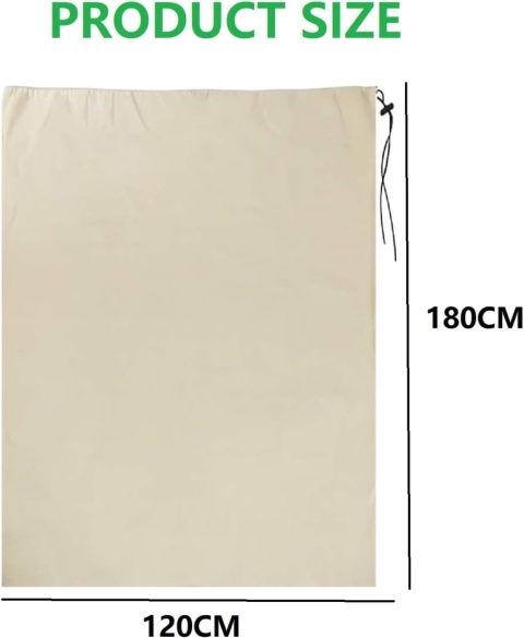 Agrowłóknina kaptury ochronne 120 x 180 cm 80 g/m²