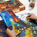 Kalendarz Adwentowy Puzzle Świąteczne Boże Narodzenie 1008 Elementów 24 Dni