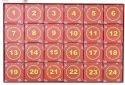 Kalendarz adwentowy puzzle świąteczne Boże Narodzenie 1008 elementów 24dni