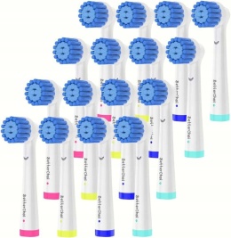 Końcówki do szczoteczki elektrycznej do zębów Oral B 16 sztuk