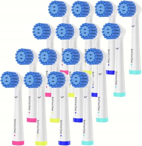 Końcówki do szczoteczki elektrycznej do zębów Oral B 16 sztuk