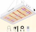 Lampa LED do uprawy wzrostu roślin ze światłem UV i IR zawieszana z pilotem