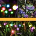 Lampy solarne zewnętrzne LED wodoodporne dekoracyjne Zestaw 2 szt