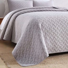 Narzuta bawełniana 250 x 270 cm + poszewki na poduszki 80x70cm 2szt
