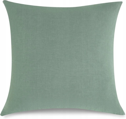 Poszewki na poduszkę 80x80cm bawełniana oddychająca zielona zestaw 2 szt