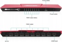 Przełącznik KVM switch 4K Ultra HD 60Hz 1x8 HDMI EDID HDR 10