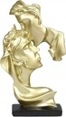 Rzeźba dekoracja do domu Figurka Statuetka 25,5cm Kochającą się parę