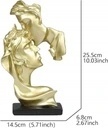 Rzeźba dekoracja do domu Figurka Statuetka 25,5cm Kochającą się parę