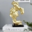 Rzeźba dekoracja do domu Figurka Statuetka 25,5cm Kochającą się parę