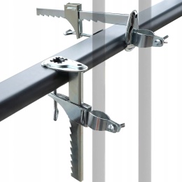 Stojak na parasol ogrodowy przenośny do balustrad stołów 0-20 cm