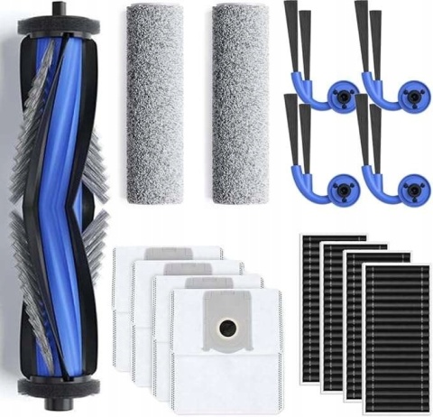 Szczotka do Odkurzacza Filtry Zestaw Akcesoriów do Ecovacs Deebot X9 15el