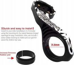 Uchwyt na rower do modeli Garmin Edge Uchwyt komputera rowerowego