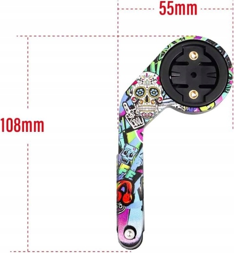 Uchwyt na rower do modeli Garmin Edge Uchwyt komputera rowerowego
