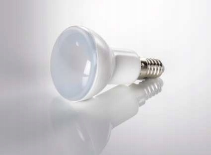 Żarówka LED E14 R50 6W 3000K ciepła biel kąt wiązki 120 stopni 3 sztuki