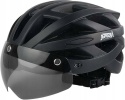 Kask rowerowy z wyjmowaną podszewką i daszkiem Uniwersalny regulowany