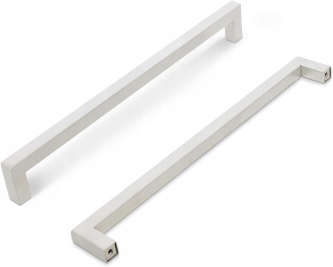 Uchwyty do szafek mebli relingi chromowane 128 mm rozstaw 5szt