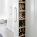 Uchwyty do szafek mebli relingi chromowane 128 mm rozstaw 5szt