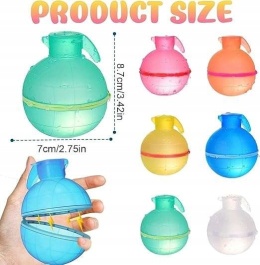 Bomby Balony Wodne Zabawki Wielokrotnego Użytku Zestaw 6 Sztuk