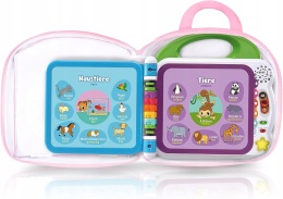 Etui pokrowiec na książeczkę VTech 100 słów dla dzieci różowy