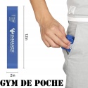 Gumy taśmy oporowe do ćwiczeń treningu fitness na siłowni 5 rodzajów