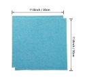 MATERIAŁ FILCOWY TKANINA JASNY NIEBIESKI 30 X 30 CM 20 SZTUK