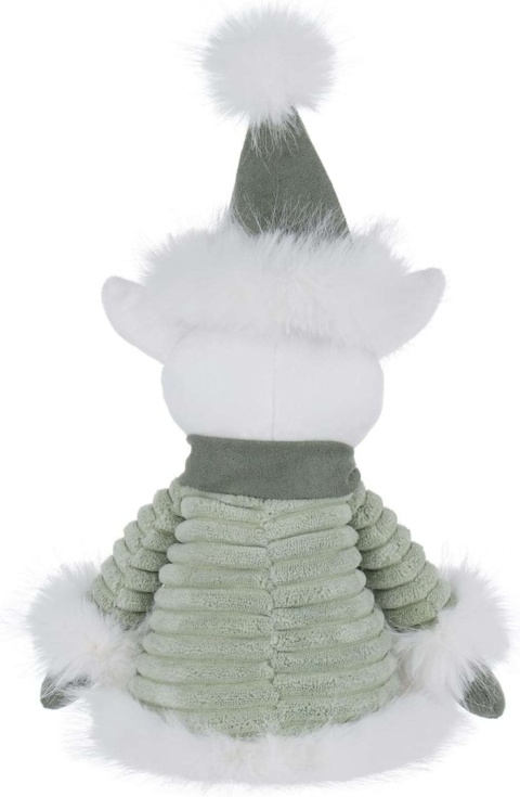 Maskotka pluszak zabawka świąteczna na Boże Narodzenie biały elf 23cm