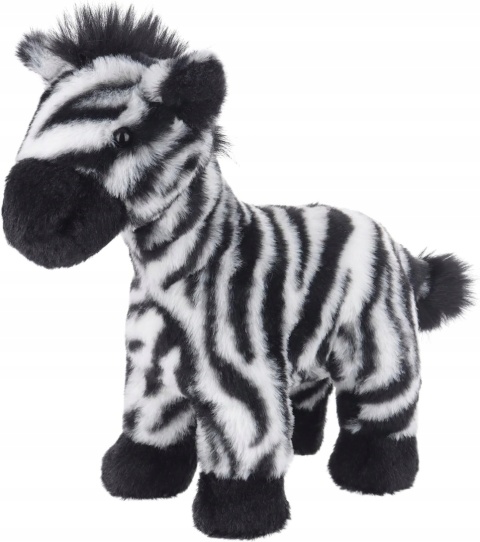 Maskotka pluszowa pluszak zabawka dla dzieci miękka 26x24cm zebra