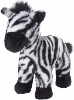 Maskotka pluszowa pluszak zabawka dla dzieci miękka 26x24cm zebra
