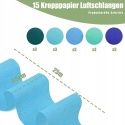 Papier Krepowy Krepina Rozciągliwa Gruba Bibuła 4,5 cm x 25 m 15 Rolek