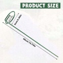 Podpora Podpórka Obręcz do roślin kwiatów Duża Metalowa 40cm 10szt