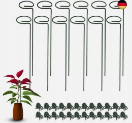 Podpórki do roślin metal 40 cm 12 szt.