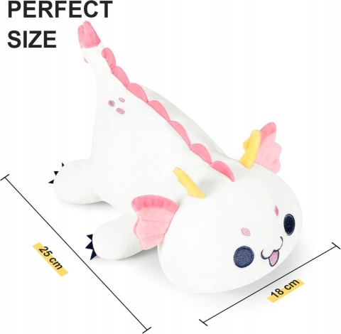 Poduszka w kształcie smoka pluszak dla dzieci 25cm