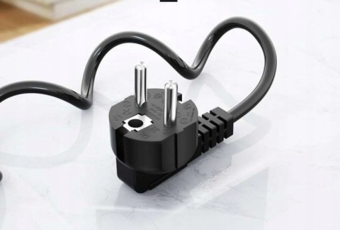 Przewód zasilający IEC 320 C5 kabel do ładowania laptopa drukarki 3m 3szt