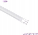 Wąż do akwarium Nylonowy 4mm x 4m Przezroczysty