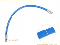 Wąż do smarownicy uniwersalny Gwint 1/8" niebieski 40 cm