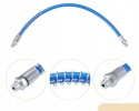 Wąż do smarownicy uniwersalny Gwint 1/8" niebieski 40 cm