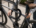 Zapięcie rowerowe motocyklowe zabezpieczenie szyfrowe 5-cyfr łańcuch 90 cm
