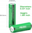 Akumulatory AA 1200mAh 1,2V NiMH do lamp pilotów zabawek 4 szt