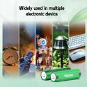 Akumulatory AA 1200mAh 1,2V NiMH do lamp pilotów zabawek 4 szt