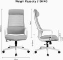 ERGONOMICZNE KRZESŁO BIUROWE. MELOKEA.