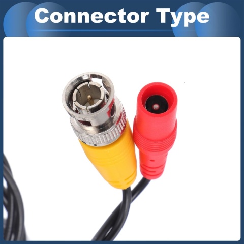 Kabel do kamery cofania 30 m BNC DC przedłużacz monitor kamera CCTV
