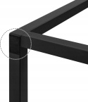 Ławka do jadalni 120 cm industrialna do kuchni salonu przedpokoju
