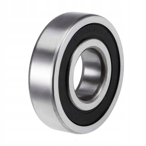 Łożysko kulkowe 6306 2RS 30 x 72 x 19 mm uszczelnione stalowe