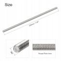 Pręt gwintowany M6 200 mm stal nierdzewna 304 gwint pełny zestaw 2 szt