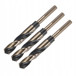 Wiertło do metalu 17mm HSS 150mm tytanowe do stali drewna 3szt