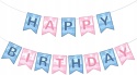 Baner Urodzinowy Hawajski Happy Birthday Tropikalny Dekoracja SAVITA
