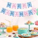 Baner Urodzinowy Hawajski Happy Birthday Tropikalny Dekoracja SAVITA
