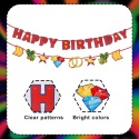 Baner Urodzinowy Jeż Happy Birthday Dekoracja Urodzin Dzieci SAVITA