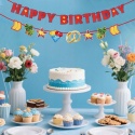 Baner Urodzinowy Jeż Happy Birthday Dekoracja Urodzin Dzieci SAVITA